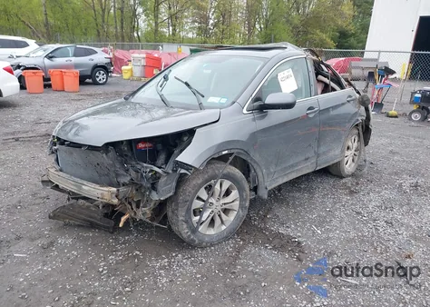2014 Honda Cr-V Ex z USA, uszkodzony, nr VIN 5J6RM4H55EL044420